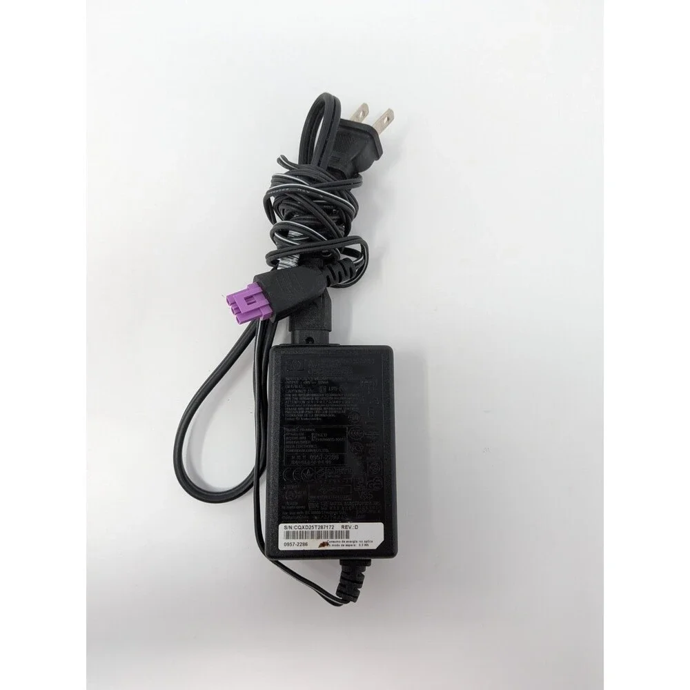Genuine OEM HP 0957-2286 AC Adapter 30V 333mA 3-Pin DeskJet 1000 1050 2050 3050+